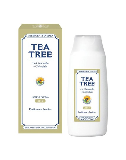 Erboristeria Magentina Tea Tree Detergente Intimo con Camomilla Calendula 200ml