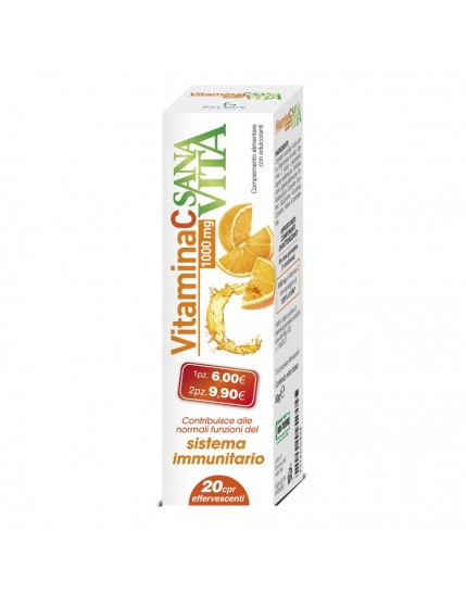 Sanavita Vitamina C 20 Compresse Effervescenti
