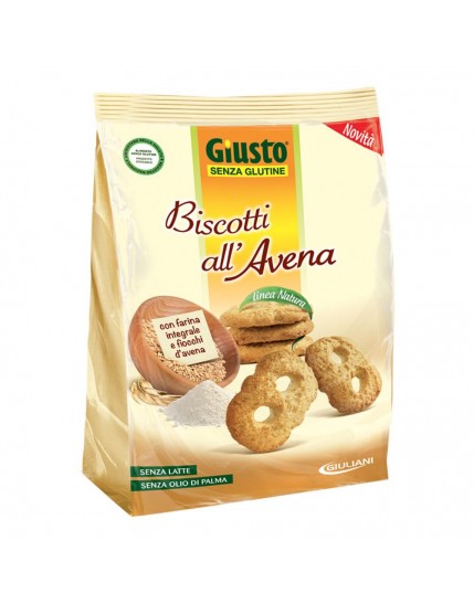 Giusto S/g Bisc Avena 250g