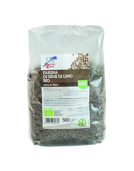 FARINA SEMI LINO BIO 500G