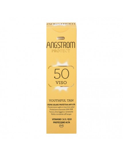 Angstrom Protect Youthful Tan Crema Solare Anti Età Spf50 40ml