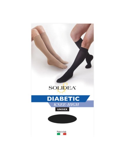 DIABETIC KNEE-HIGH NERO 4-XL