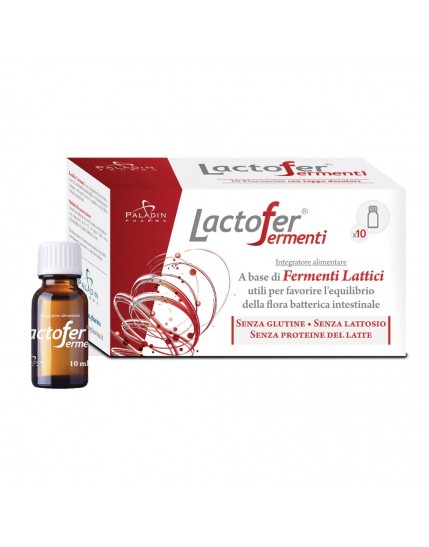 Lactofer Fermenti 10 flaconi 10ml