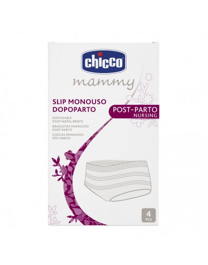 Chicco Slip Rete Monouso Taglia Unica 4 Pezzi