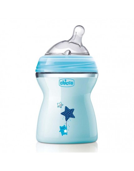 Chicco Natural Feeling Biberon Azzurro 2 Mesi+ 250ml