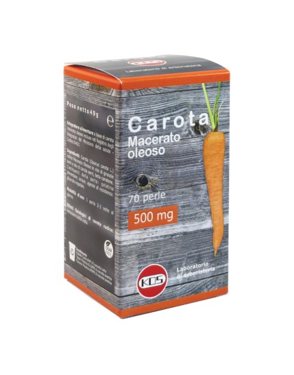 Kos Carota Macerato Oleoso 500 mg 70 perle