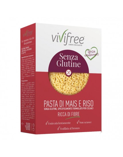 VIVIFREE Pasta Anellini 500g