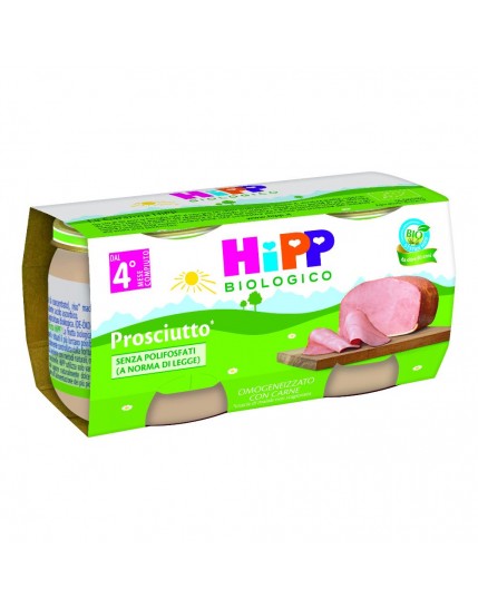 Hipp Omogeneizzato Prosciutto 2X80g 4 mesi +