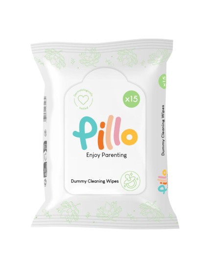 Pillo premium pulisci ciuccio 15 Salviette Pillo premium pulisci ciuccio 15 Salviette