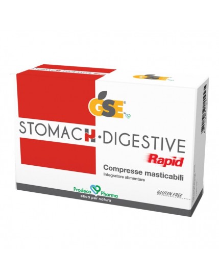 Gse Stomach Digestive Rapid 24 Compresse masticabili