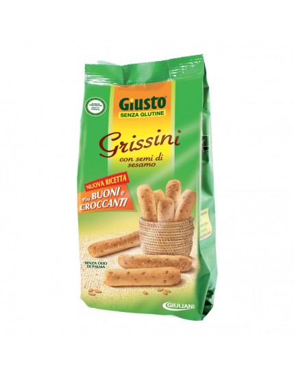 GIUSTO S/G Grissini Sesamo150g