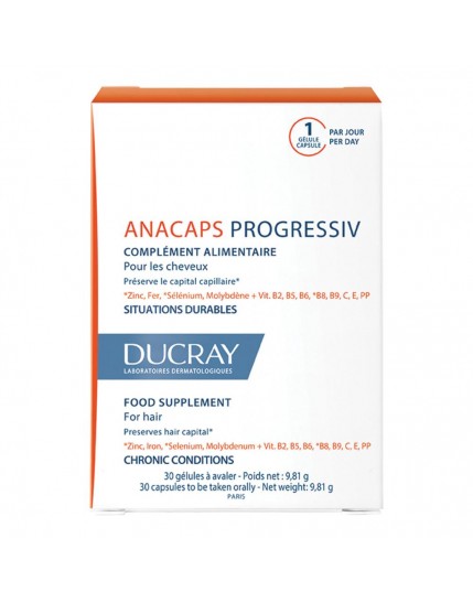 Ducray Anacaps Progressiv 30 Capsule