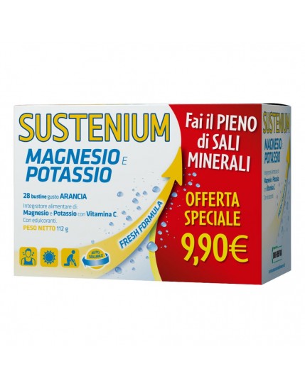 Sustenium Magnesio Potassio 28 bustine