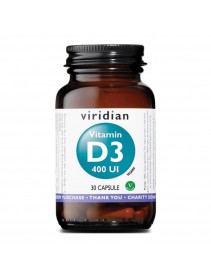 VIRIDIAN Vit.D3  400UI 30Cps