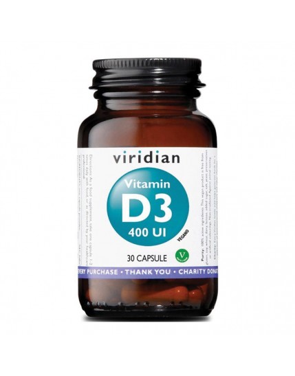 VIRIDIAN Vit.D3  400UI 30Cps