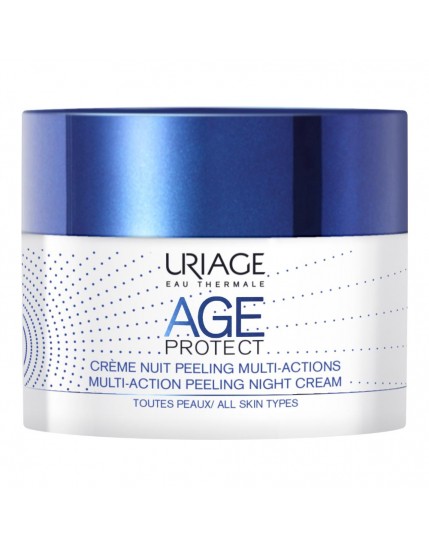 Uriage Age Protect Crema Notte Peeling Multi Azione 50ml