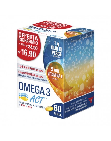 Omega 3 ACT 60 Perle 1g