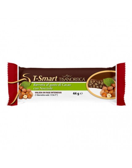 Tisanoreica T-Smart Barretta Cioccolato Fondente e Nocciola 35g
