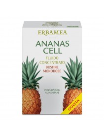 Erbamea Ananas Cell Fluido Concentrato 15 Bustine