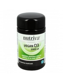 Nutriva Vegan D3 2000 UI 60 Compresse