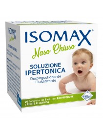 Isomax Naso Chiuso Soluzione Ipertonica 3% 20 Flaconcini 5ml