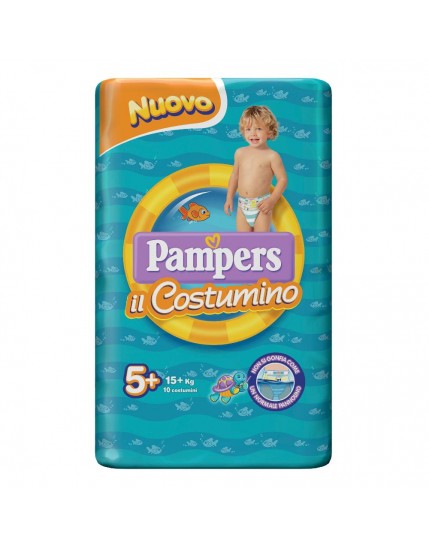 Pampers il Costumino Junior Taglia 5+ (15kg+) 10 Pezzi