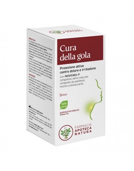 Apoteca Natura Cura Della Gola Spray 30ml Apoteca Natura Cura Della Gola Spray 30ml