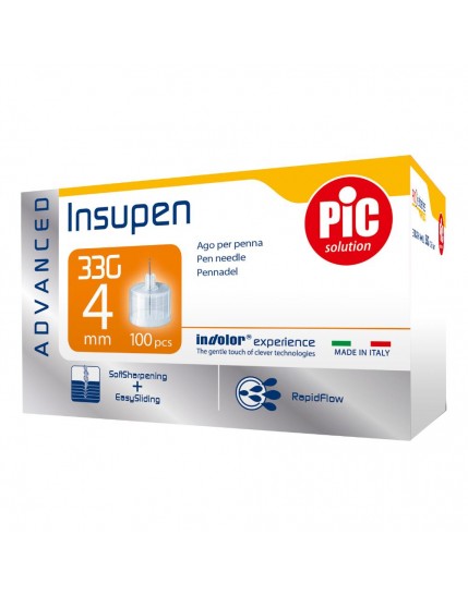 INSUPEN ADV 33g 4mm 100 Aghi