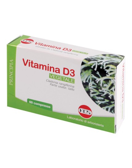 KOS Vitamina D3 Vegetele 60 Compresse