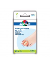 Master Aid Foot Care Protezione Tubolare Dita Gel Taglia Small 7,5cm 2 Pezzi