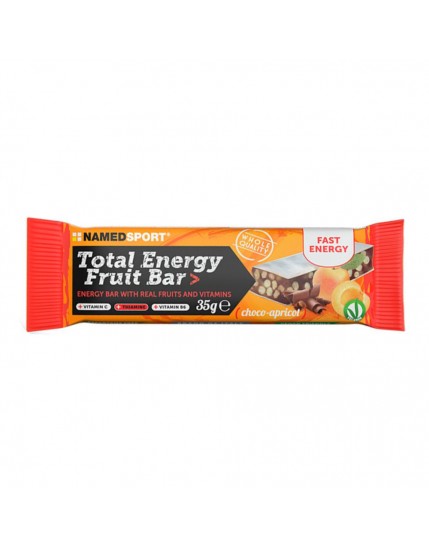 Named Total Energy Fruit Bar Choco Apricot 1 Pezzo