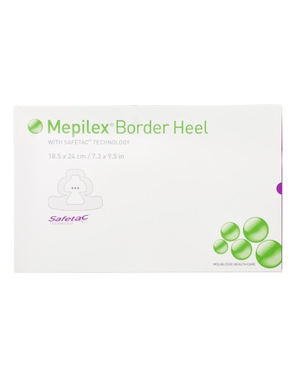 MEPILEX BORDER HEEL 22X23 6PZ