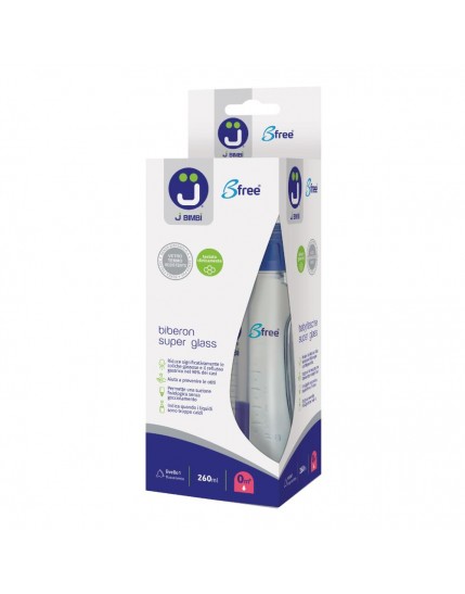 J BIMBI BIBERON VETRO SIL.260ML