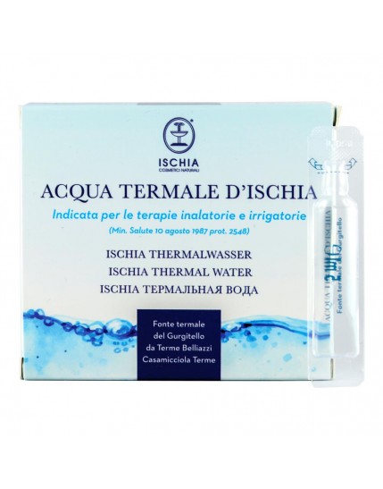 Acqua termale d'Ischia 100% Aerosolte 10 Flaconi 5ml