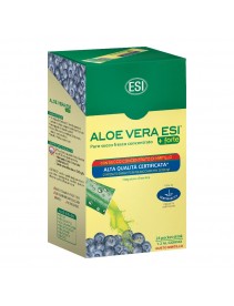 Esi Aloe Vera Succo + Forte con Mirtillo 24 pocket drink