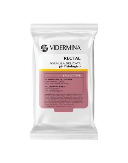 VIDERMINA Rectal Salv.15pz VIDERMINA Rectal Salv.15pz