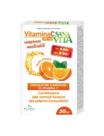 Sanavita Vitamina C 500 Confezione 30 Compresse Masticabili 