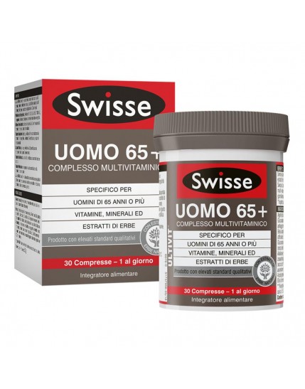 Swisse MultiVitaminico Uomo 65+ 30 Compresse