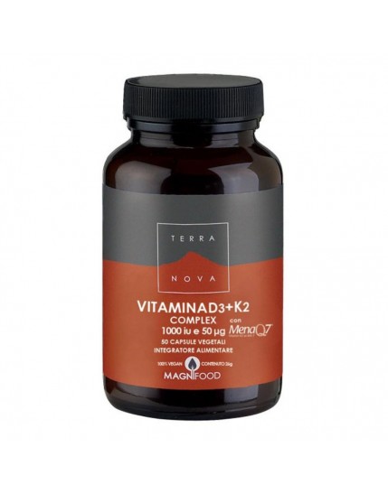 Terranova Vitamina D3 + K2 50 capsule