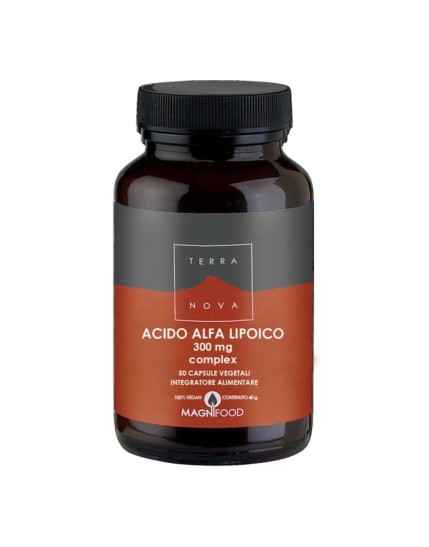 Terranova Acido Alfa Lipoico 300 Mg Complex 50 Capsule