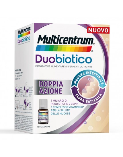 Multicentrum Duobiotico 16 Flaconi