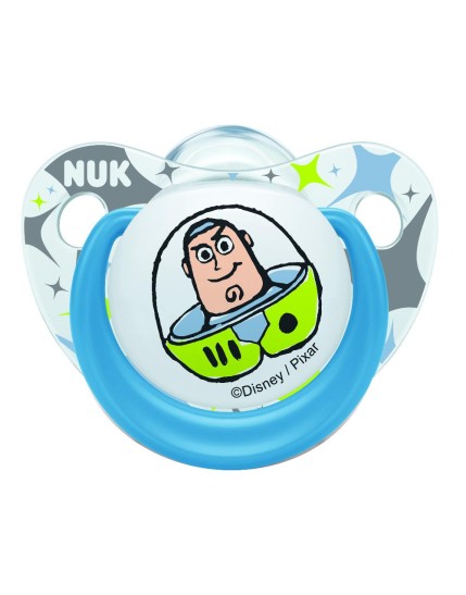 NUK SUCC TOY STORY SIL 6-18M