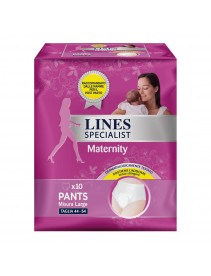 Lines Specialist Maternity Mutandine Assorbenti Post Parto Taglia L 10 Pezzi