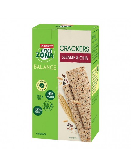 Enerzona Crackers Sesamo&chia 7 minipack 175g