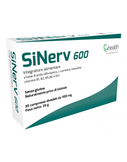 Sinerv 600 30 compresse divisibili da 1100 mg