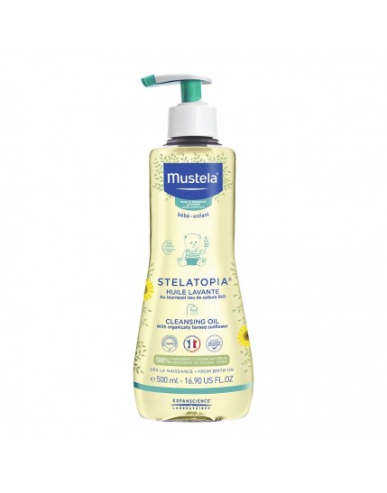 Mustela Stelatopia Olio Bagno Per Pelle a Tendenza Atopica 500ml