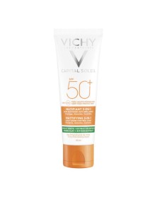 Vichy Capital Soleil Trattamento Opacizzante 3 in 1 effetto Mat Viso 50ml