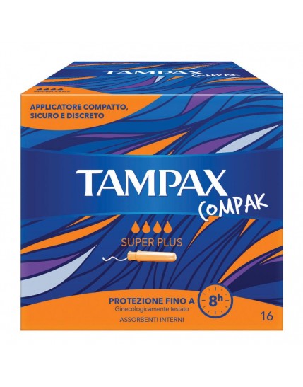 TAMPAX COMPAK SUP PLUS 16PZ 0791