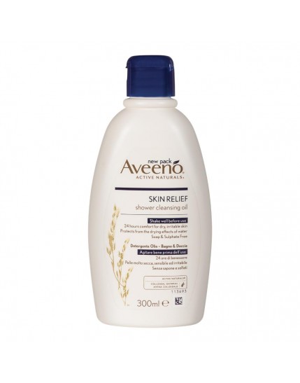 Aveeno Skin Relief Detergente Olio Doccia 300ml