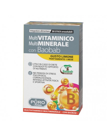 PURO M-Vit/Min+Baobab30Stk Lim